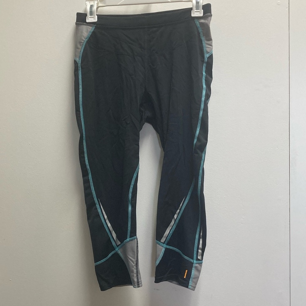 Lucy Black and Gray Leggings